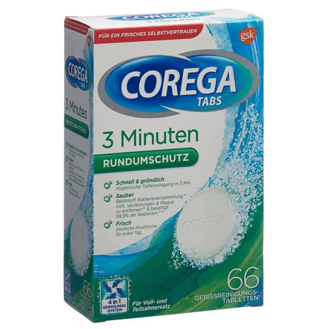 Corega Protez Temizleme Tableti 66 Deutsch