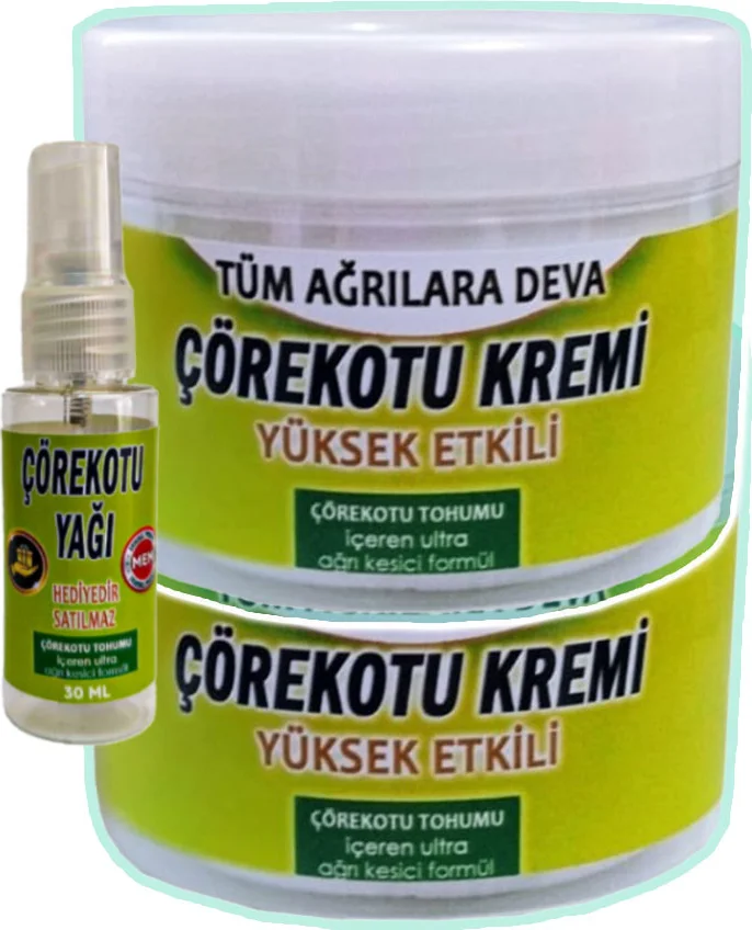 Çörek Otu Ağrı Kremi + Çörek Otu Yağı - 2'li Set (100ml Agrikremi + 30ml Agriyağı)