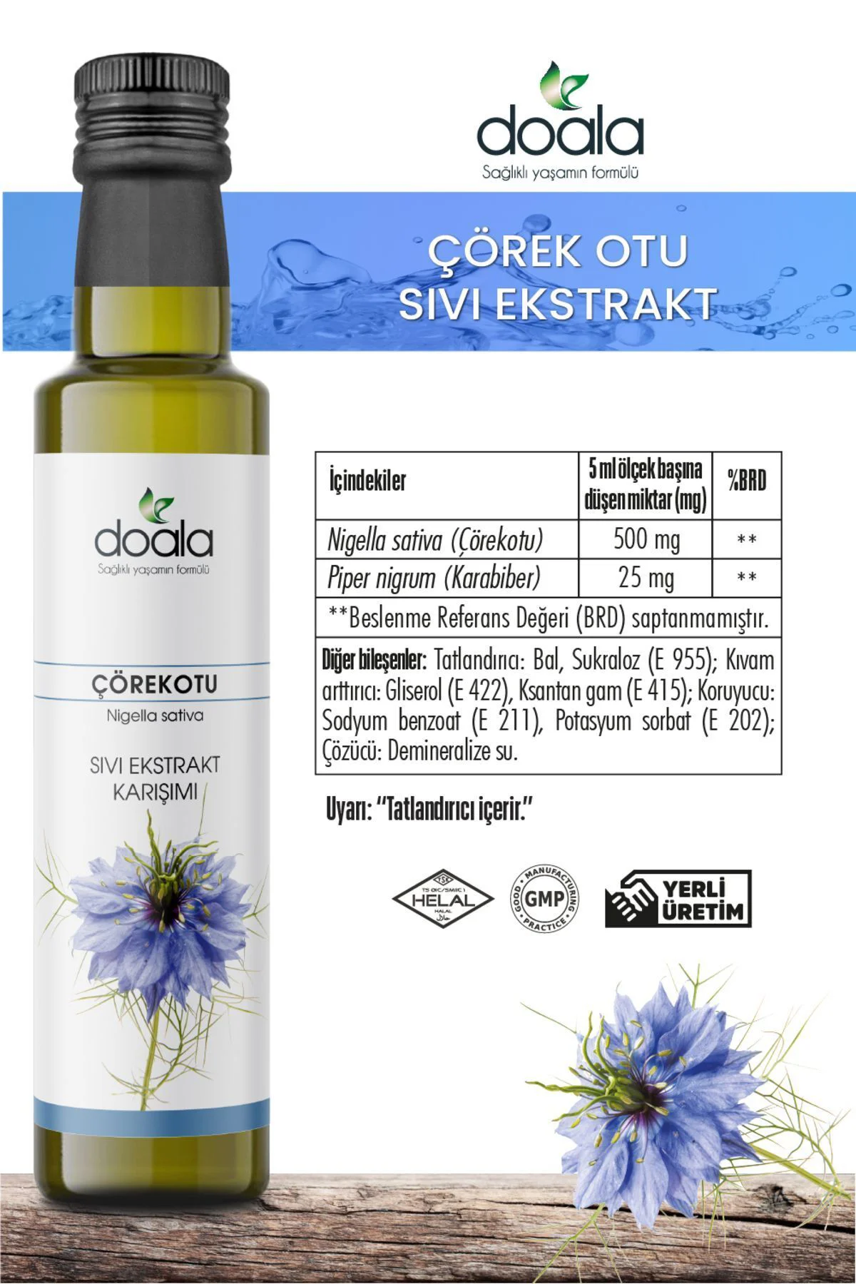 Çörek Otu Ekstresi 225 Ml