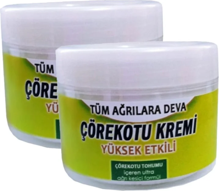 Çörek Otu Kremi 100 ml - Doğal Ağrı Kesici Krem 2'li Paket