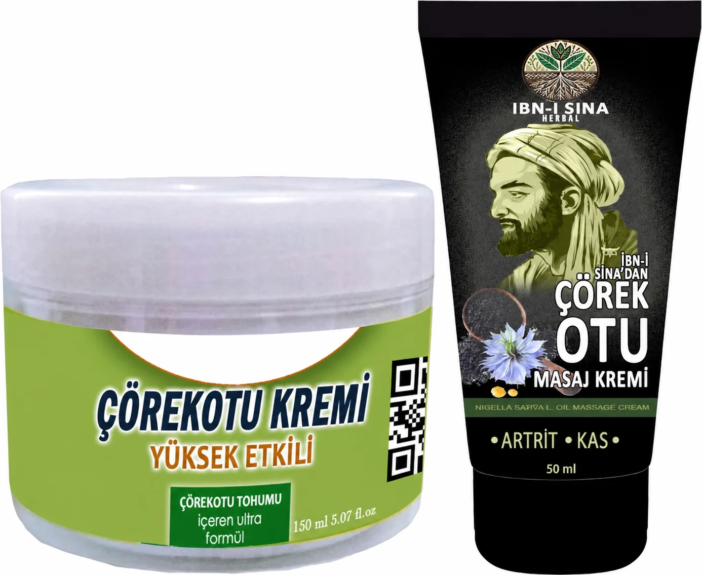 Çörek Otu Kremi 150 ml + 50 ml Bedava - Ibn-I Sina Formüllü Cilt Bakım Kremi