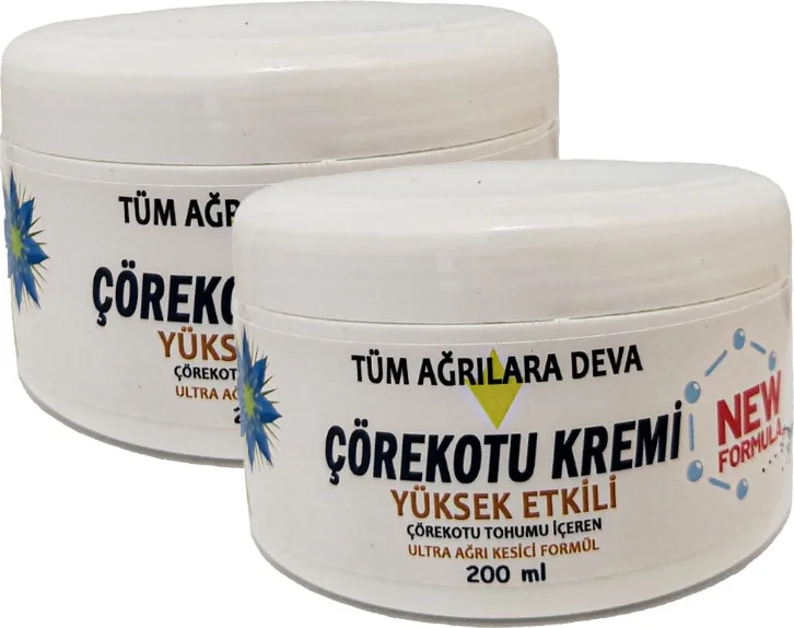 Çörek Otu Kremi 200 ml – 2 Adet White Box Cilt Bakımı