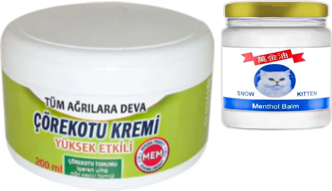 Çörek Otu Kremi 2'li Set – 200 ml Green + 50 ml Snow Kitten XL Bakım Kremi