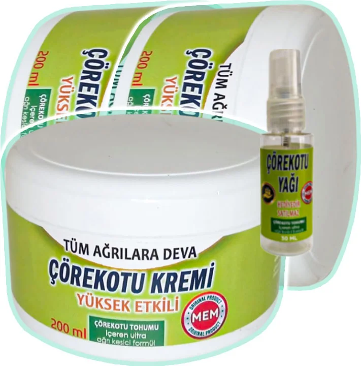 Çörek Otu Kremi 3'lü Set (600 ml) + 30 ml Çörek Otu Yağı — Cildi Besler, Korur ve Yeniler