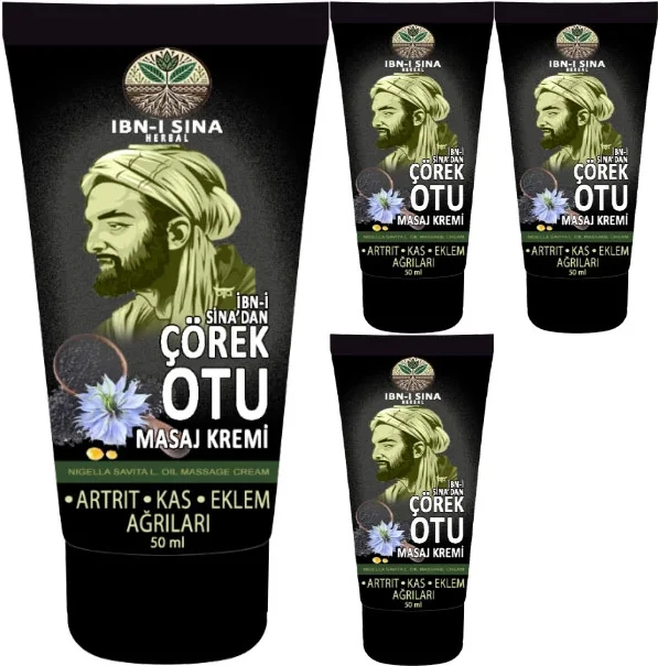 Çörek Otu Kremi 4'lü Set 50 ml - Masaj Kremi Fiyatı, Yorumları ve Özellikleri