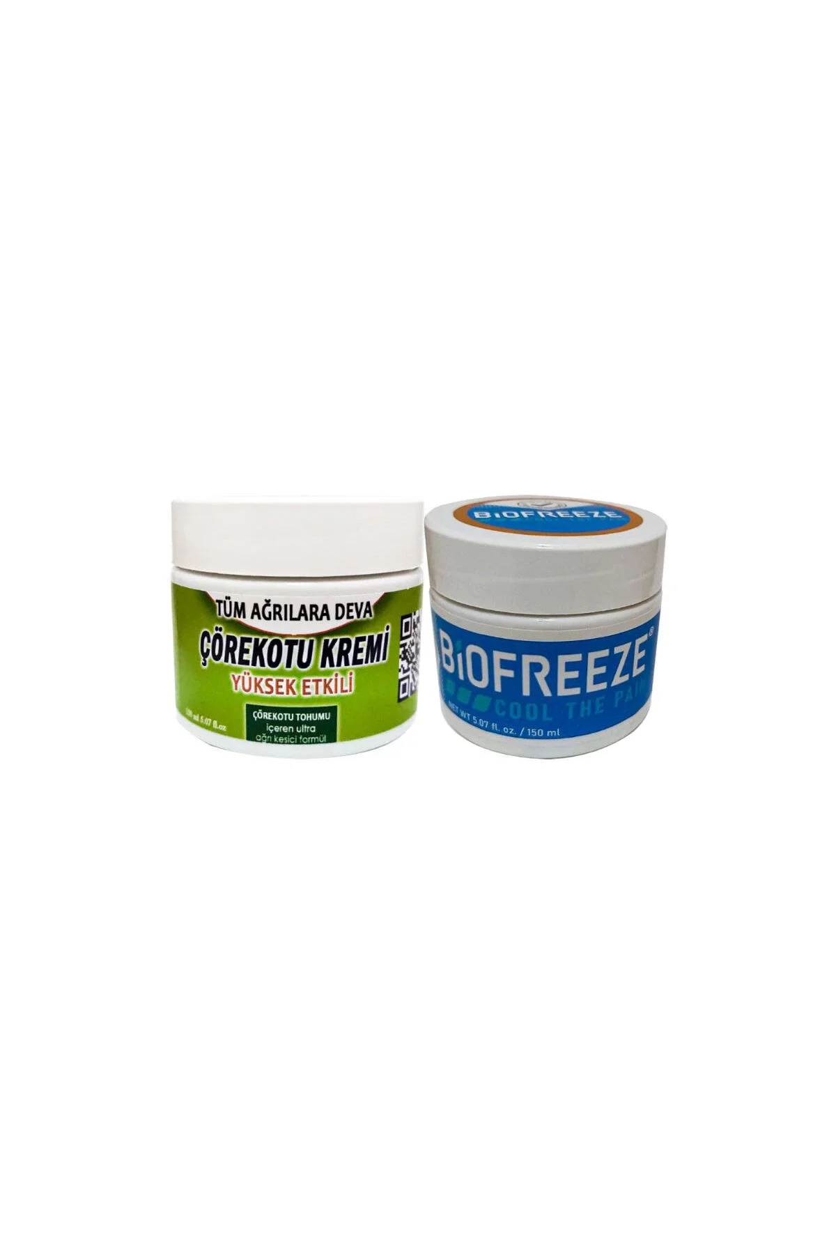 Çörek Otu Kremi + Biofreeze Cool The Cream ile Uyumlu Soğutucu Krem Seti - Cilt Bakımı