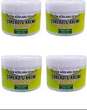 Çörek Otu Kremi - Doğal Ağrı Kesici ve Rahatlatıcı Bakım 4'lü Set (100 ml * 4)