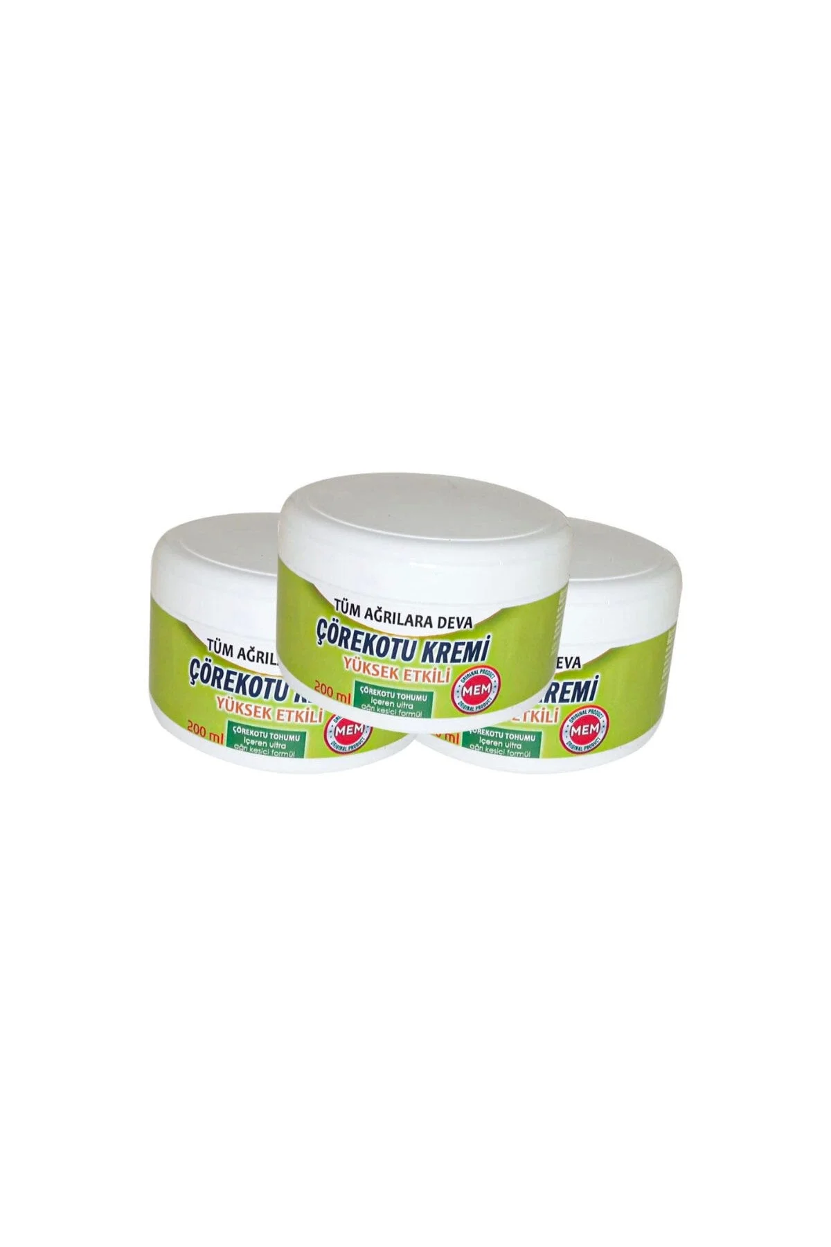 Çörek Otu Kremi Green Box 200 ml - 3 Adet Rahatlatıcı Bakım Kremi