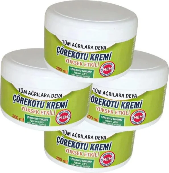 Çörek Otu Kremi Green Box 200 ml - 4 Adet Krem | Cilt Bakımı