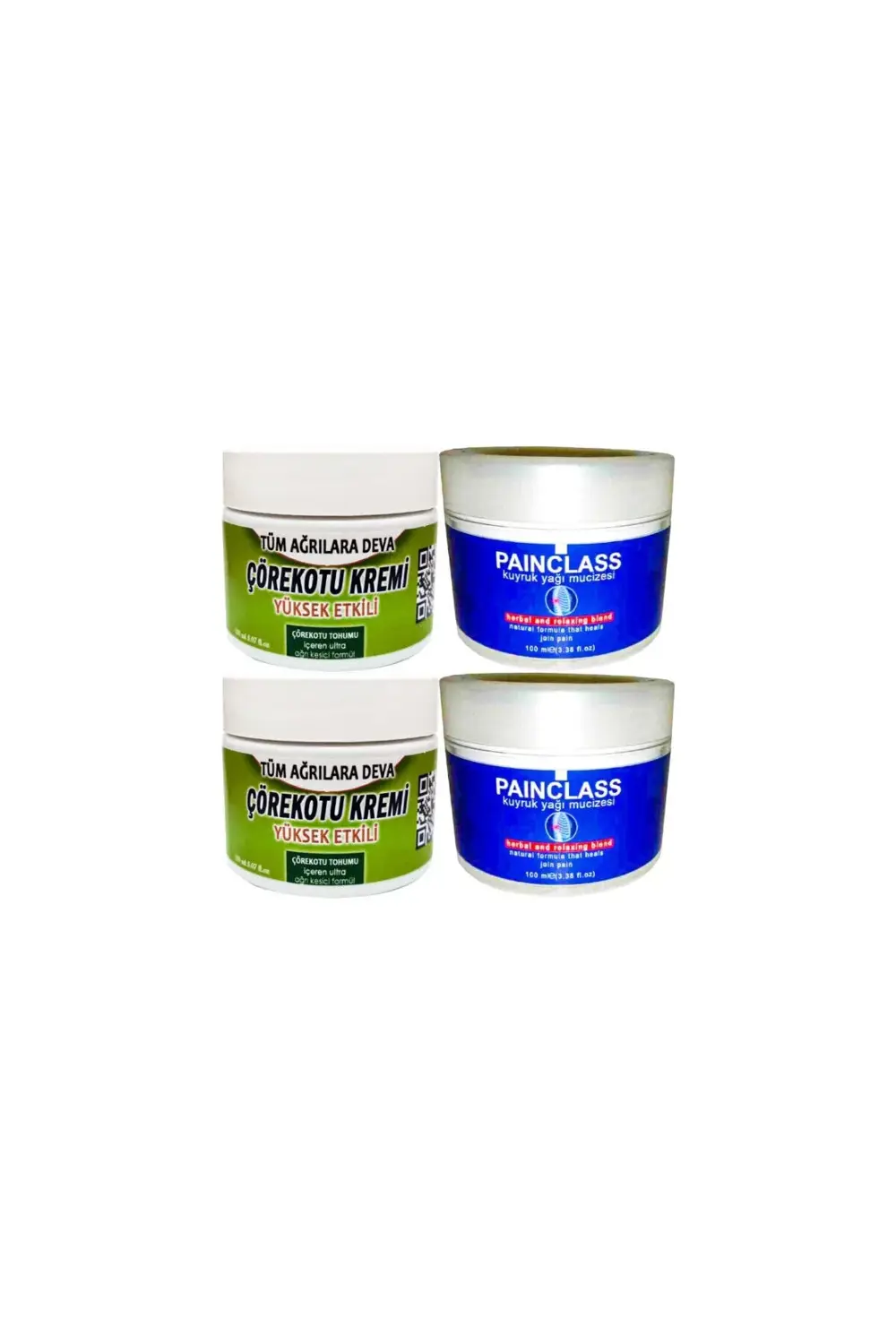 Çörek Otu Kremi Orta Boy 2 x 100 ml - Painclass Kuyruk Yağı Kremi