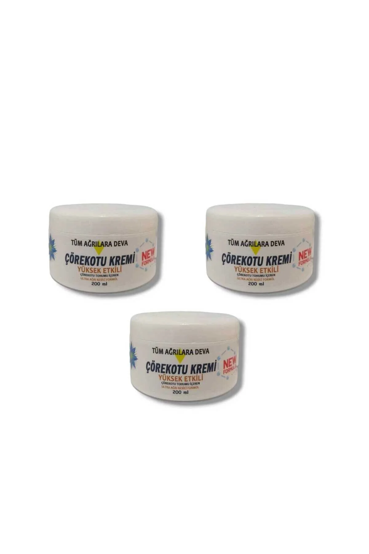 Çörek Otu Kremi Ultra Formül - Tümüne Deva 200 ml 3 Adet