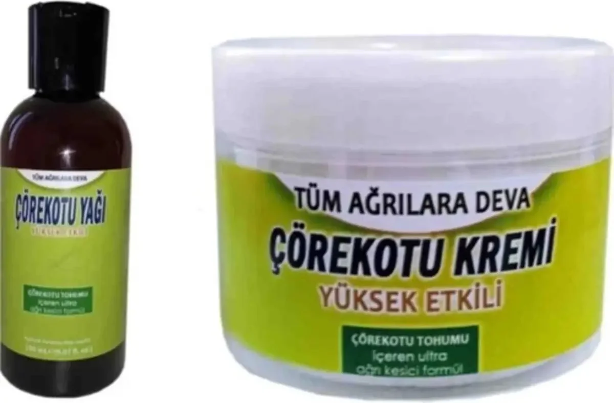 Çörek Otu Kremi ve Yağı 2li Set – Cilt ve Saç Bakımında Doğanın Gücü