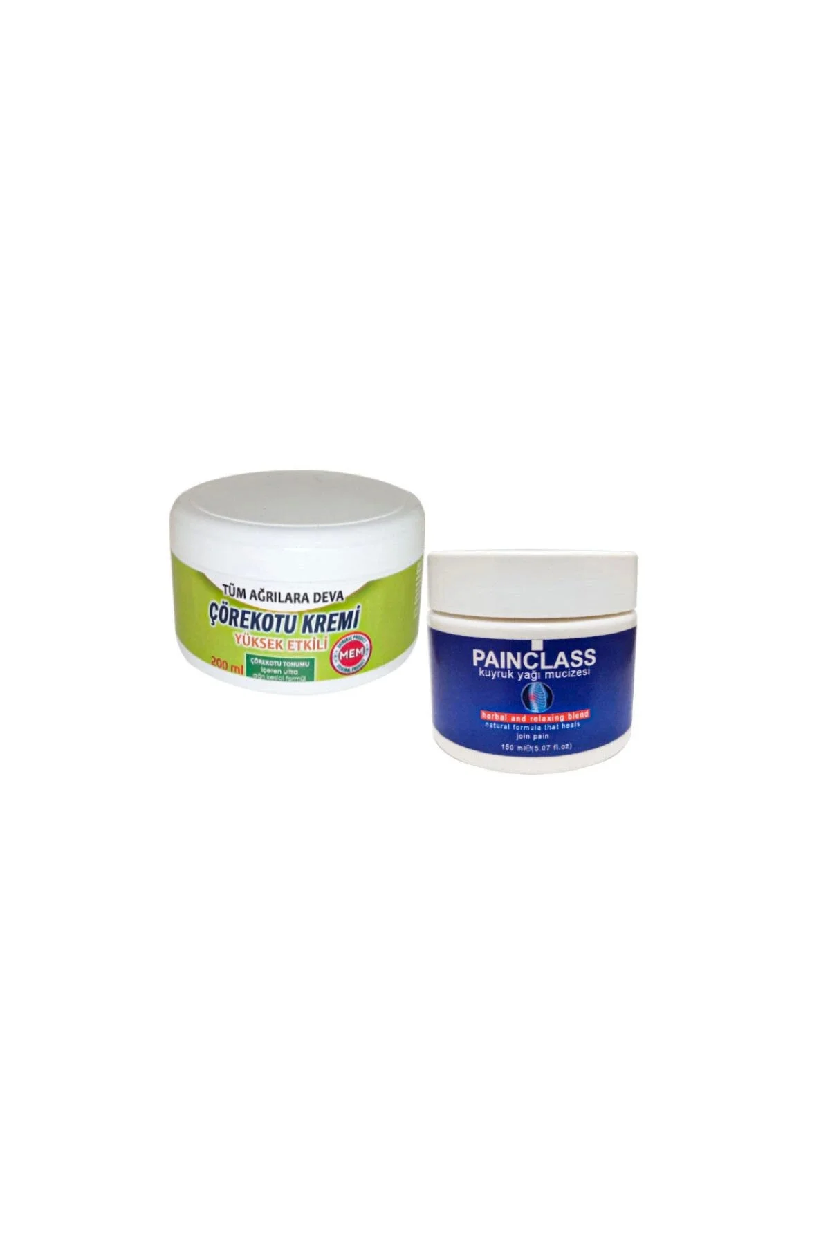 Çörek Otu Kremi XL 200 ml + Kuyruk Yağı Kremi 150 ml - Eklemler İçin Doğa Spor Kremi