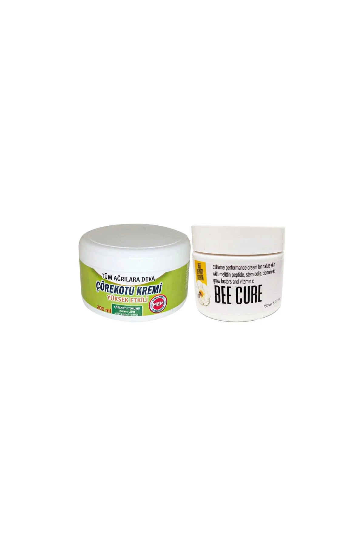 Çörek Otu Kremi XL Boy 200 ml & Green+Bee Cure 150 ml – Cilt Bakımında Doğal Güç