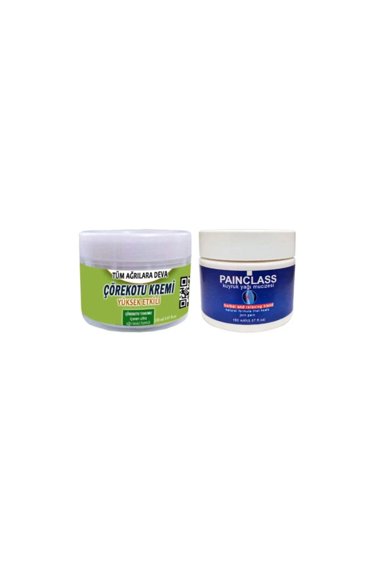 Çörek Otu Rahatlatıcı Krem 150 ml + Kuyruk Yağı Kremi 100 ml - Eklemler İçin Doğal Rahatlama Seti