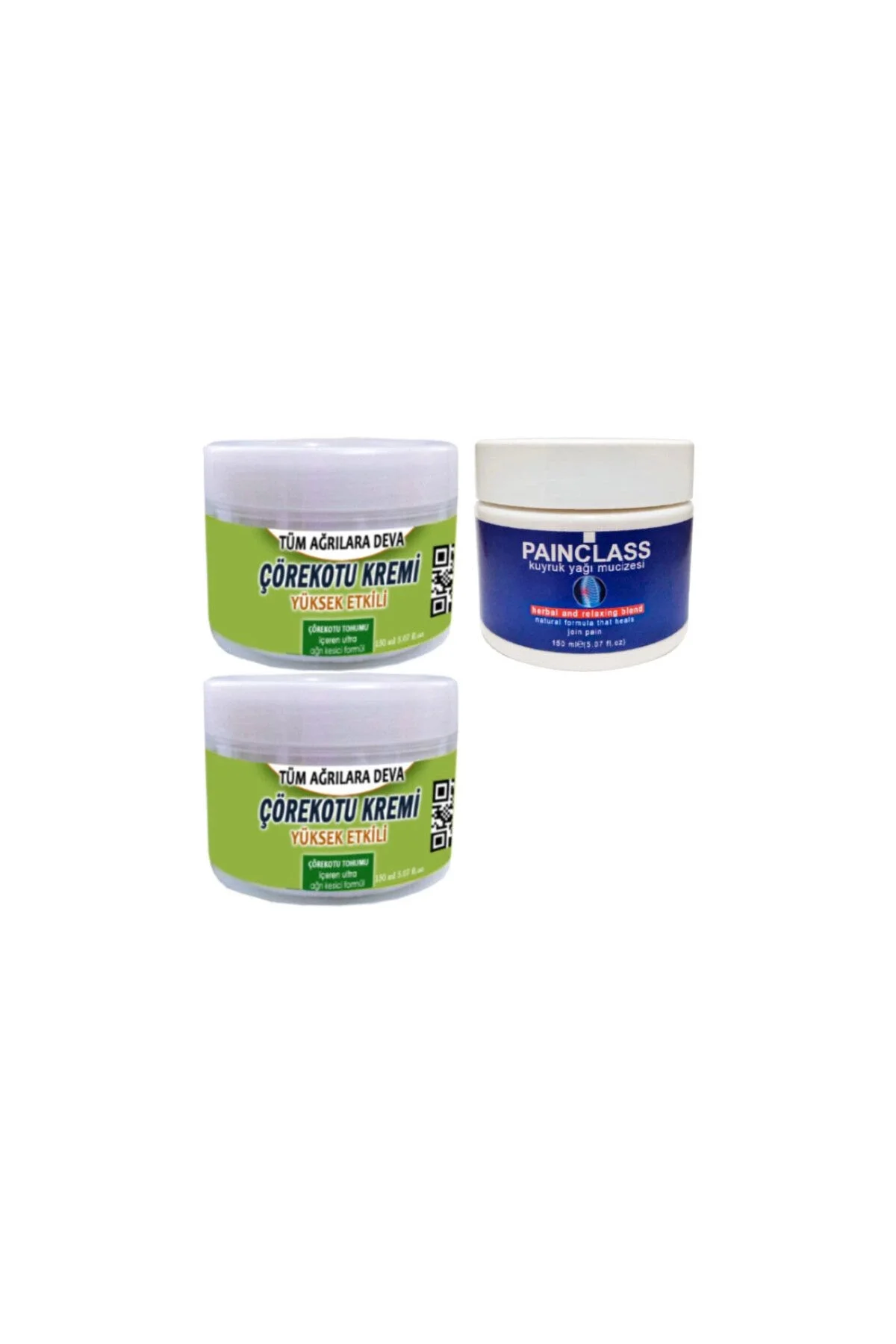 Çörek Otu Rahatlatıcı Krem Seti - 2x150 ml + Kuyruk Yağı Kremi ile Uyumlu