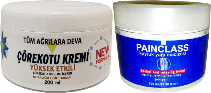 Çörek Otu ve Kuyruk Yağı Kremi Seti – Fıtık ve Eklem Ağrıları İçin