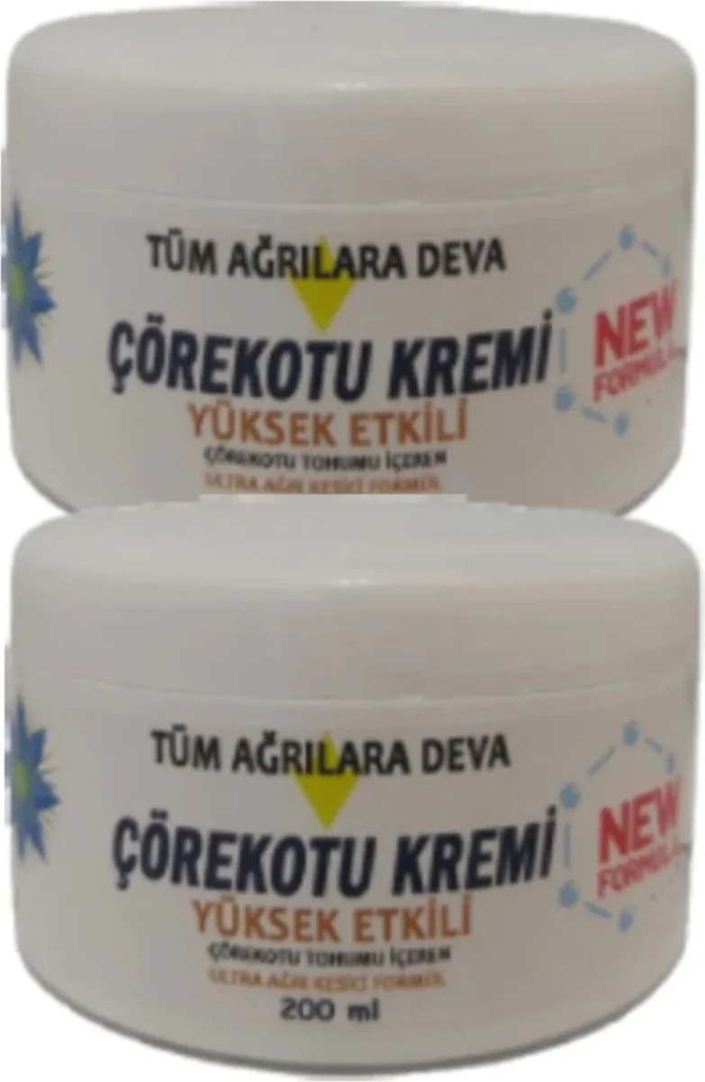 Çörekotu Bakım Kremi 200 ml x 2 Adet – Doğal Cilt Besleyici Bakım