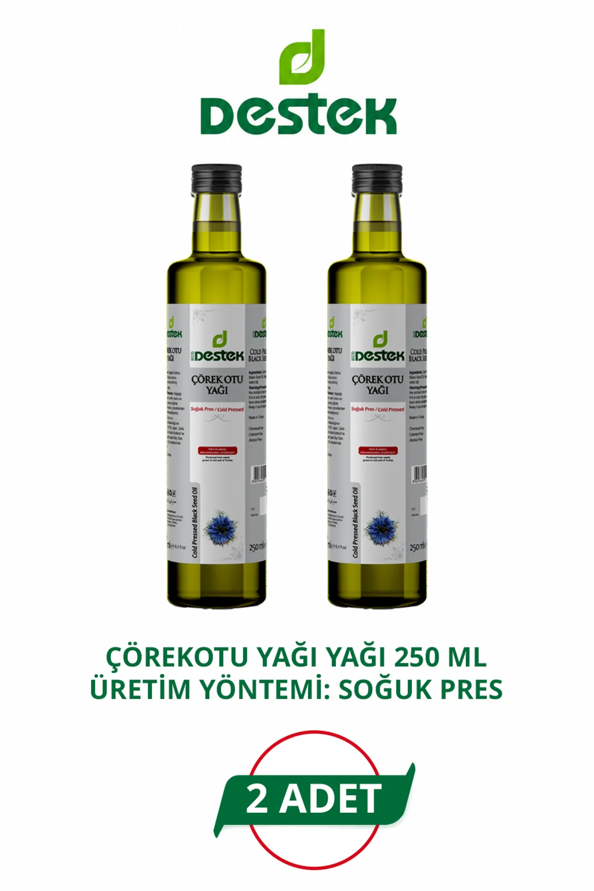 Çörekotu (çörek Otu) Yağı 250 ml 2 Adet