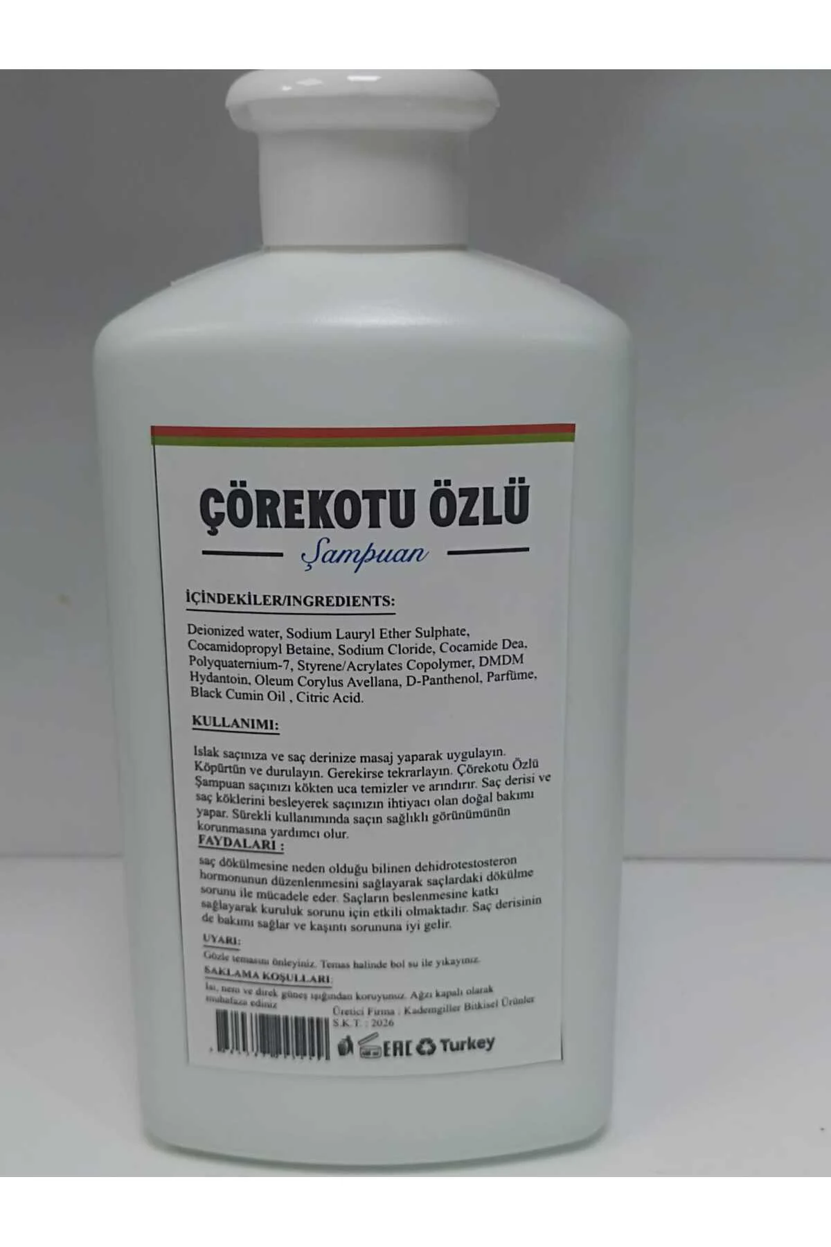 ÇÖREKOTU ÖZLÜ ŞAMPUAN
