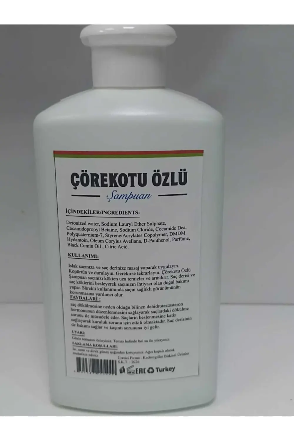 ÇÖREKOTU ÖZLÜ ŞAMPUAN