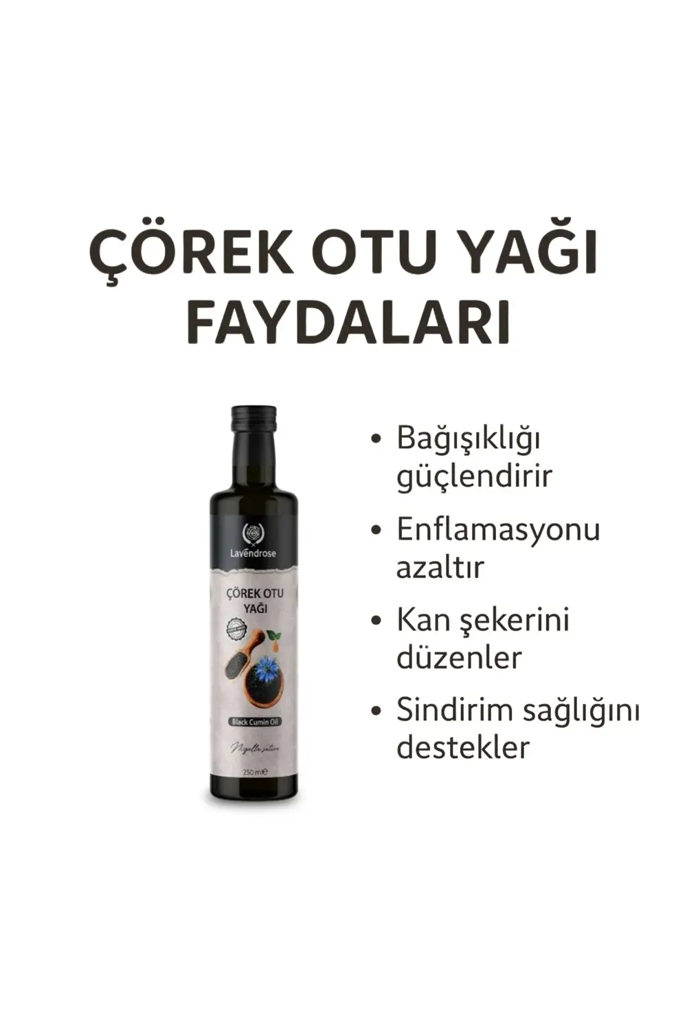 Çörekotu Yağı %100 Saf Ve Doğal Yüksek Timekinonlu Soğuk Sıkım Ye