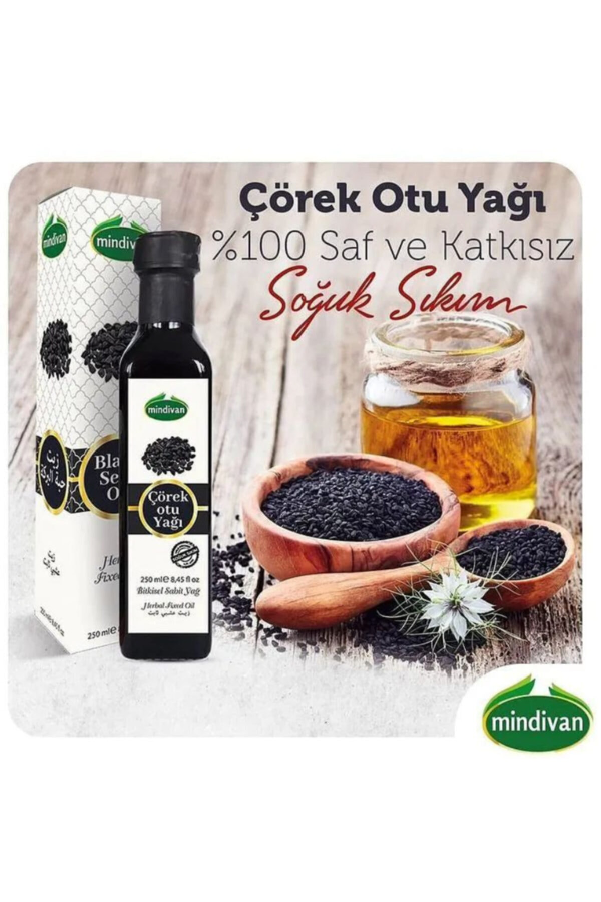Çörekotu Yağı 250 Cc