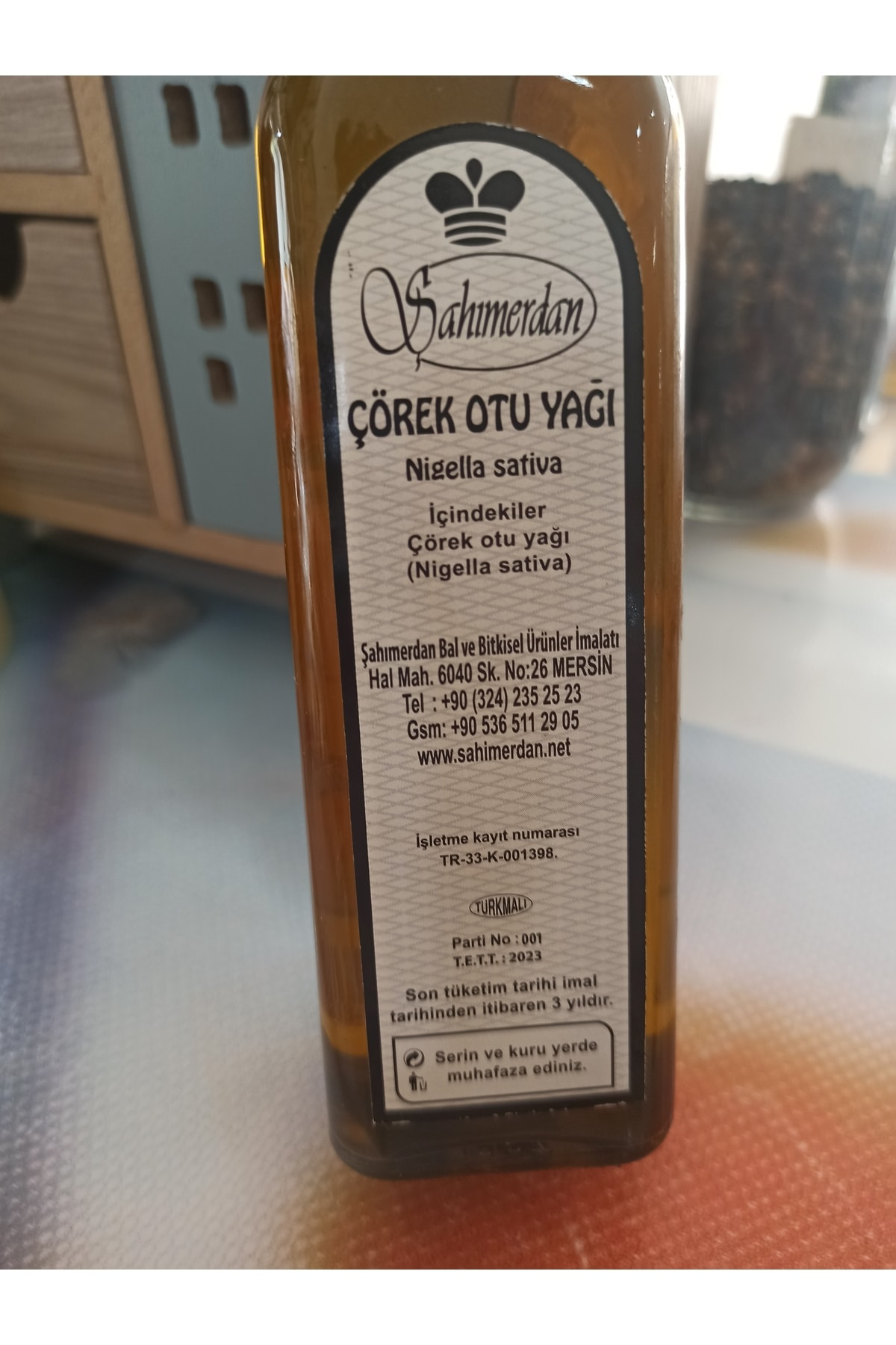 Çörekotu Yağı 250 ml (SOĞUK SIKIM, SOĞUK PRES)