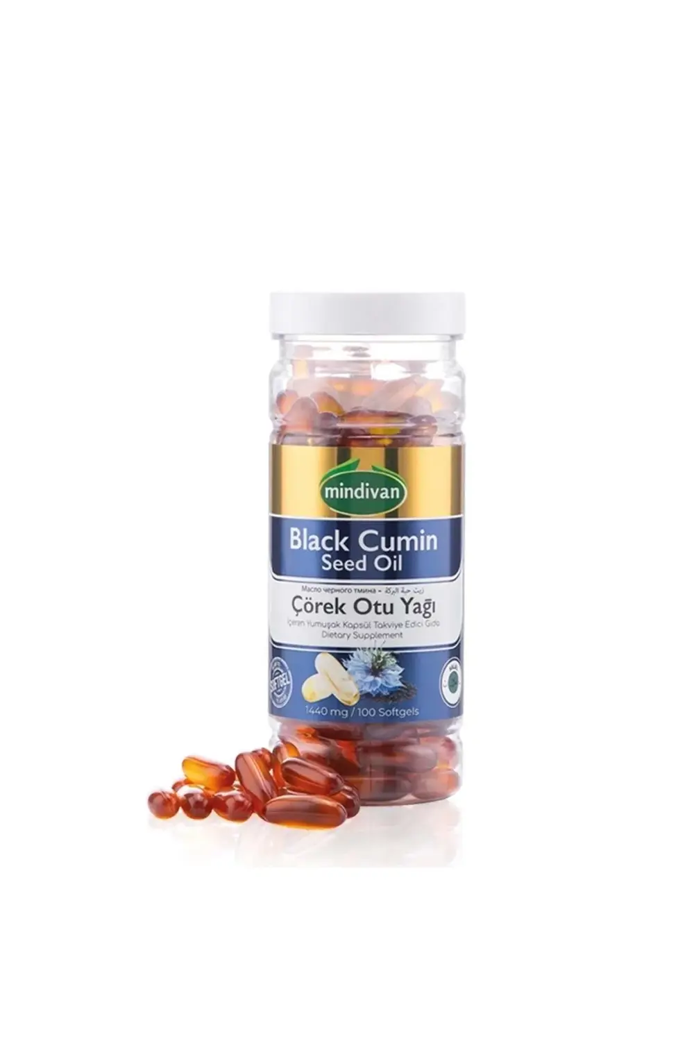 Çörekotu Yağı SoftJel 1000 Mg 100 Kapsül