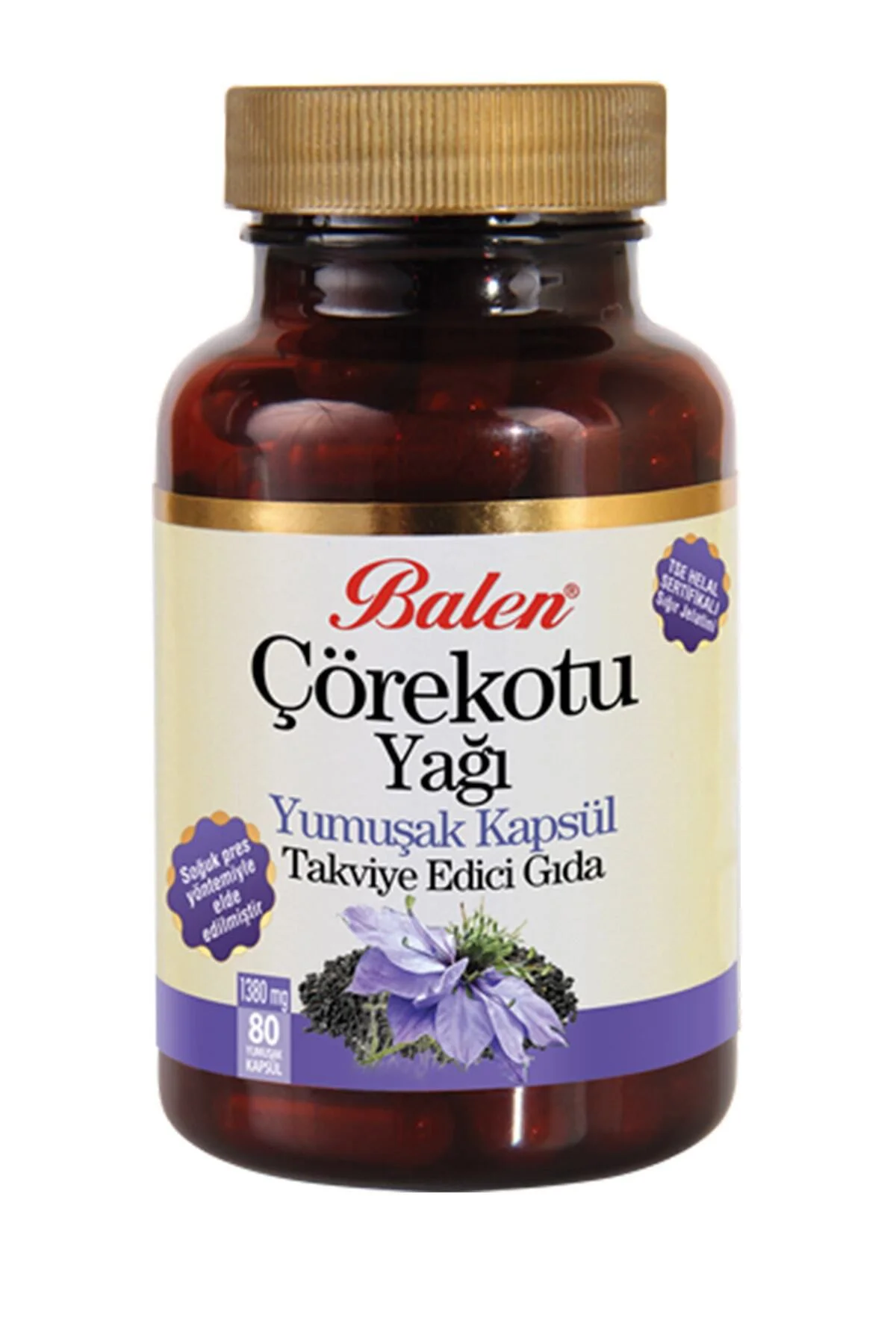 Çörekotu Yağı Yumuşak Kapsül 80 Softjel X 2 Adet Çörek Otu Yağı Kapsülü