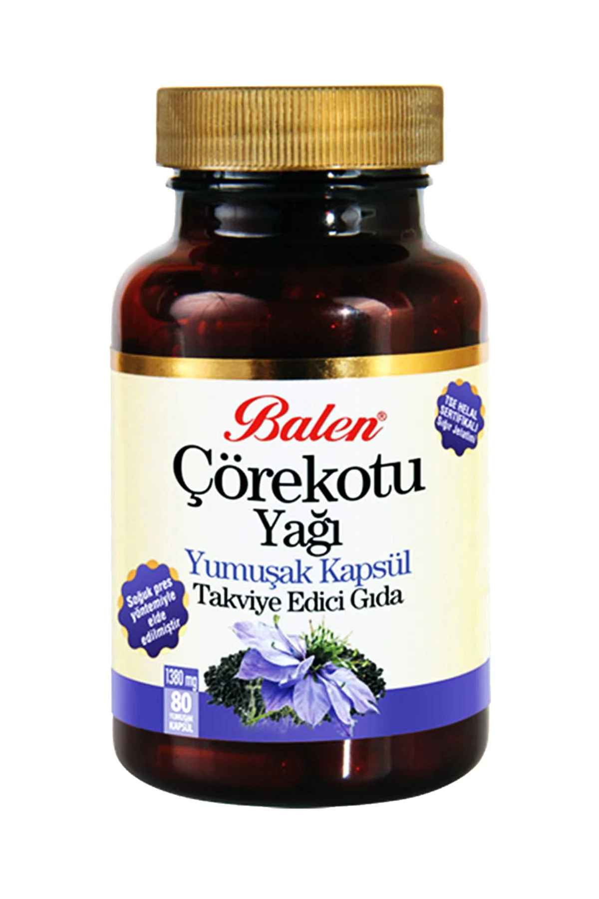 Çörekotu Yağı Yumuşak Kapsül 1380 Mg 80 Kapsül 2 Adet