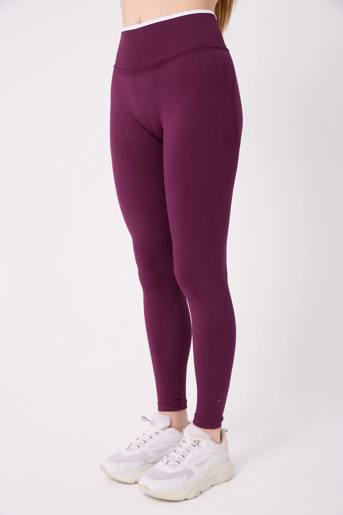 CoreLine Model Biye Detaylı Esnek Yüksek Bel Toparlayıcı Push Up Seamless Tayt