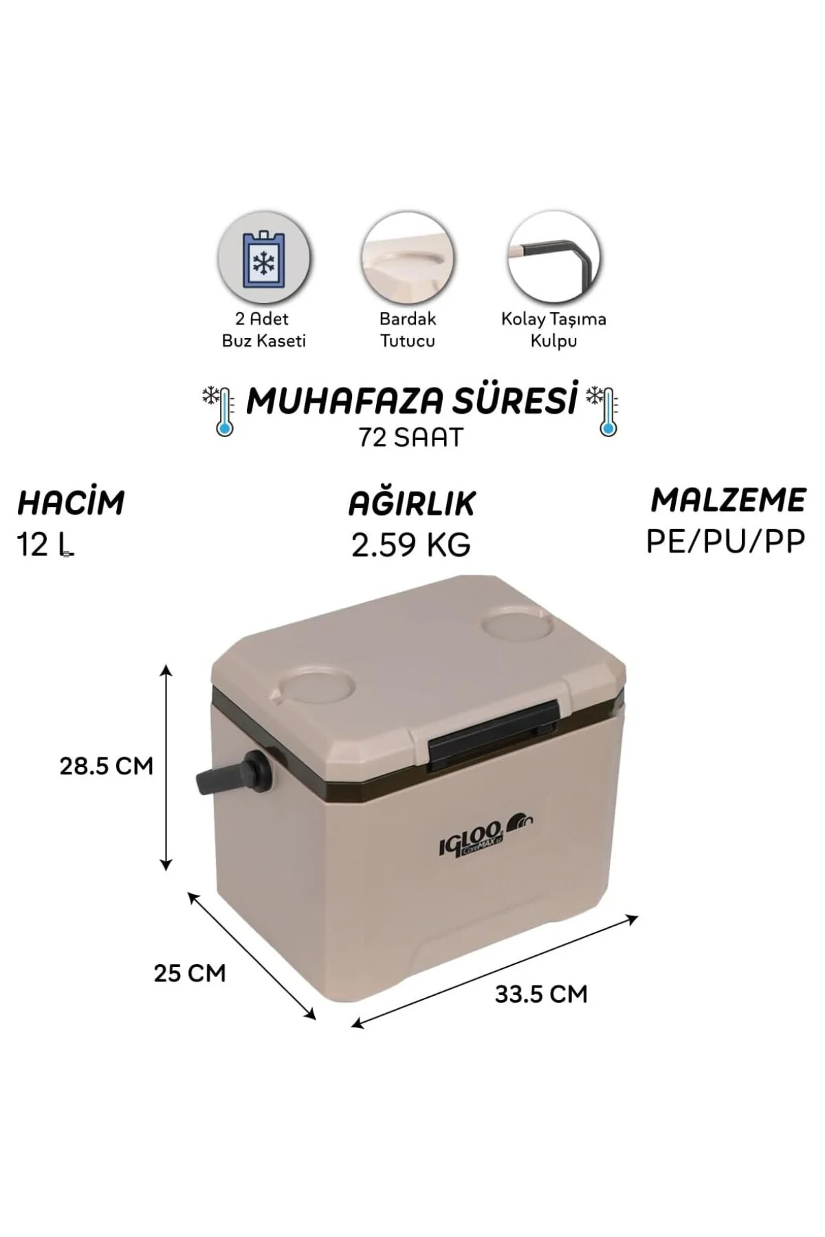 CoreMAX 12 Buzluk 12 Litre