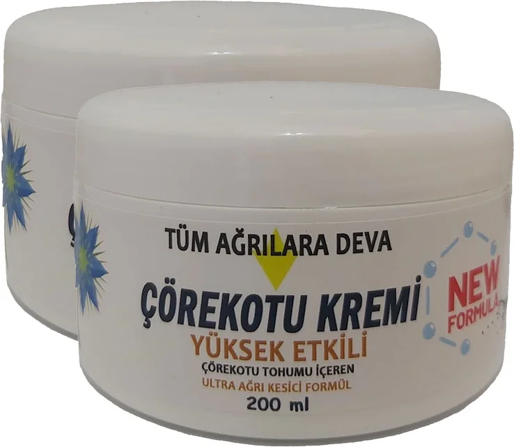 Corex Çörek Otu Kremi 2X200 ml Büyük Boy - Vücut Bakım Kremi
