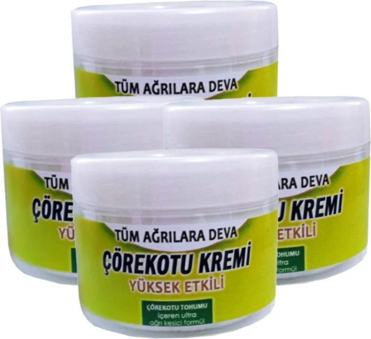 Corex Çörek Otu Kremi 100 ml - 4 Adet | Doğal Cilt Bakımı