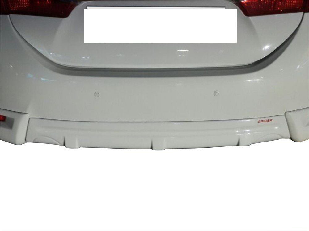 Corolla 11 Uyumlu E170 Arka Orta Tampon (Difüzör) Fiber 2014 Ve S