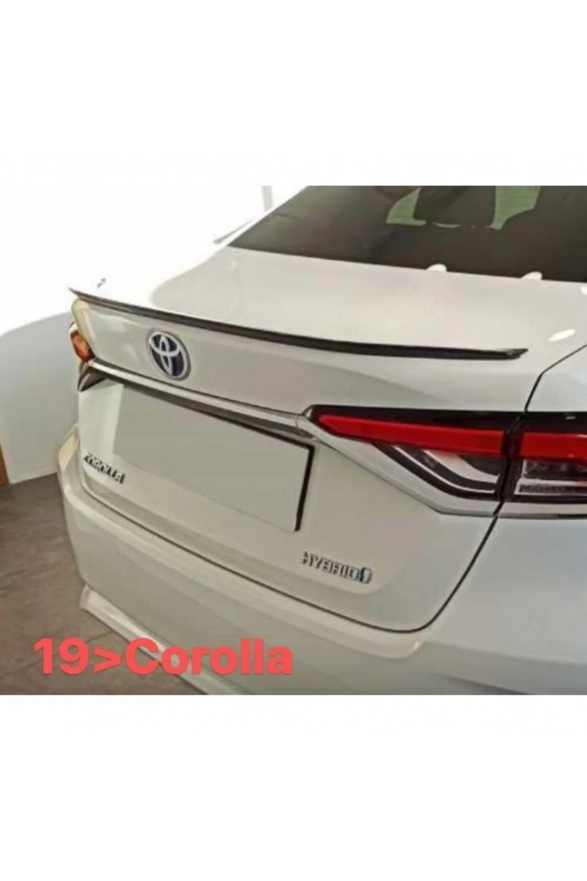 COROLLA 2019- MODEL BOYALI PLASTİK SPOİLER COROLLA 2019- MODEL BOYALI PLASTİK SPOİLER