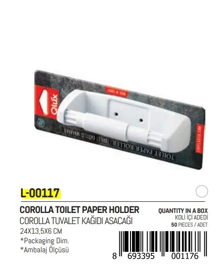 Corolla Wc Kağıtlık Bx40 Fiyatı, Yorumları ve Özellikleri