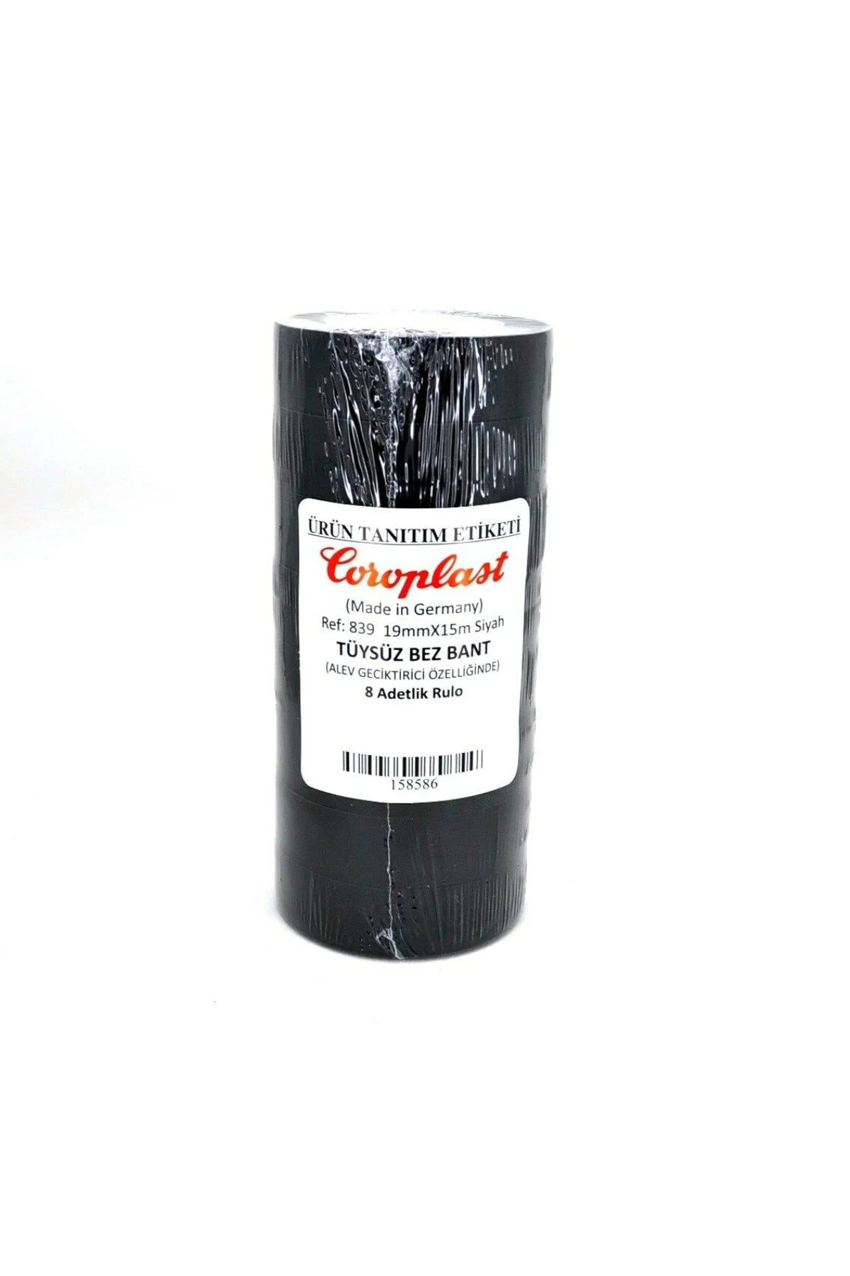 Coroplast Tüysüz Bez Bant 19 mm x 15 m