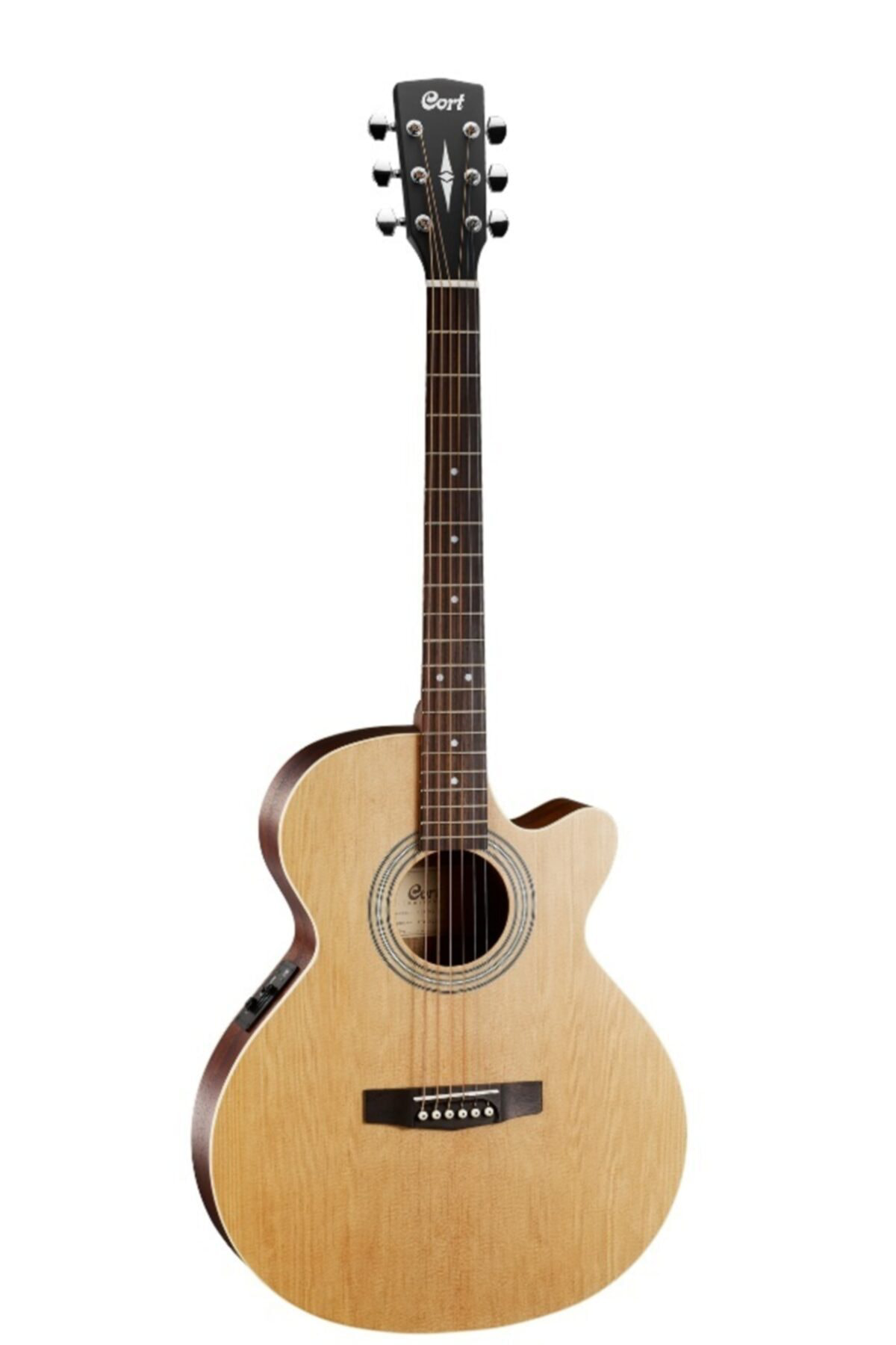 Rekor Müzik Cort Sfx-Meop Elektro Akustik Gitar Naturel