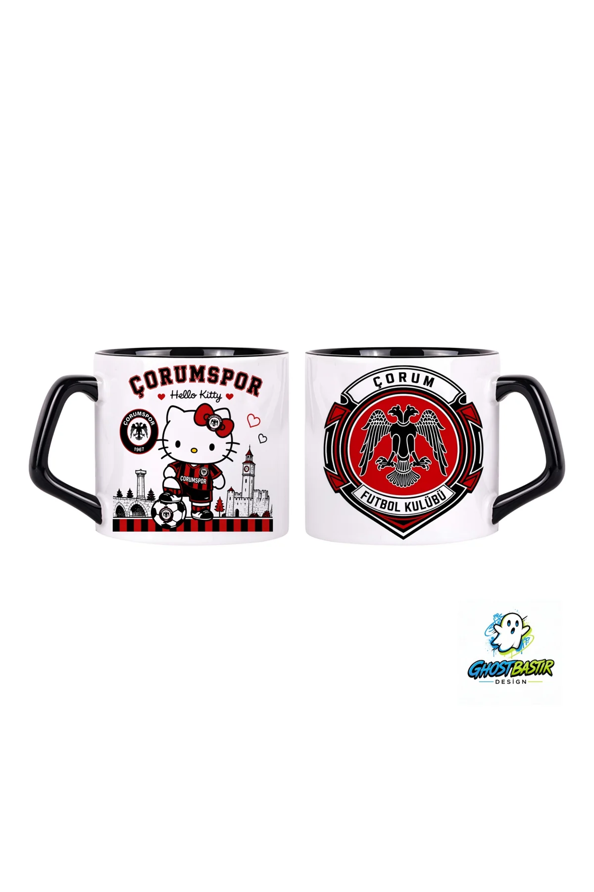 Çorumspor Hello Kitty Kupa Bardak | Tek Adet 0744