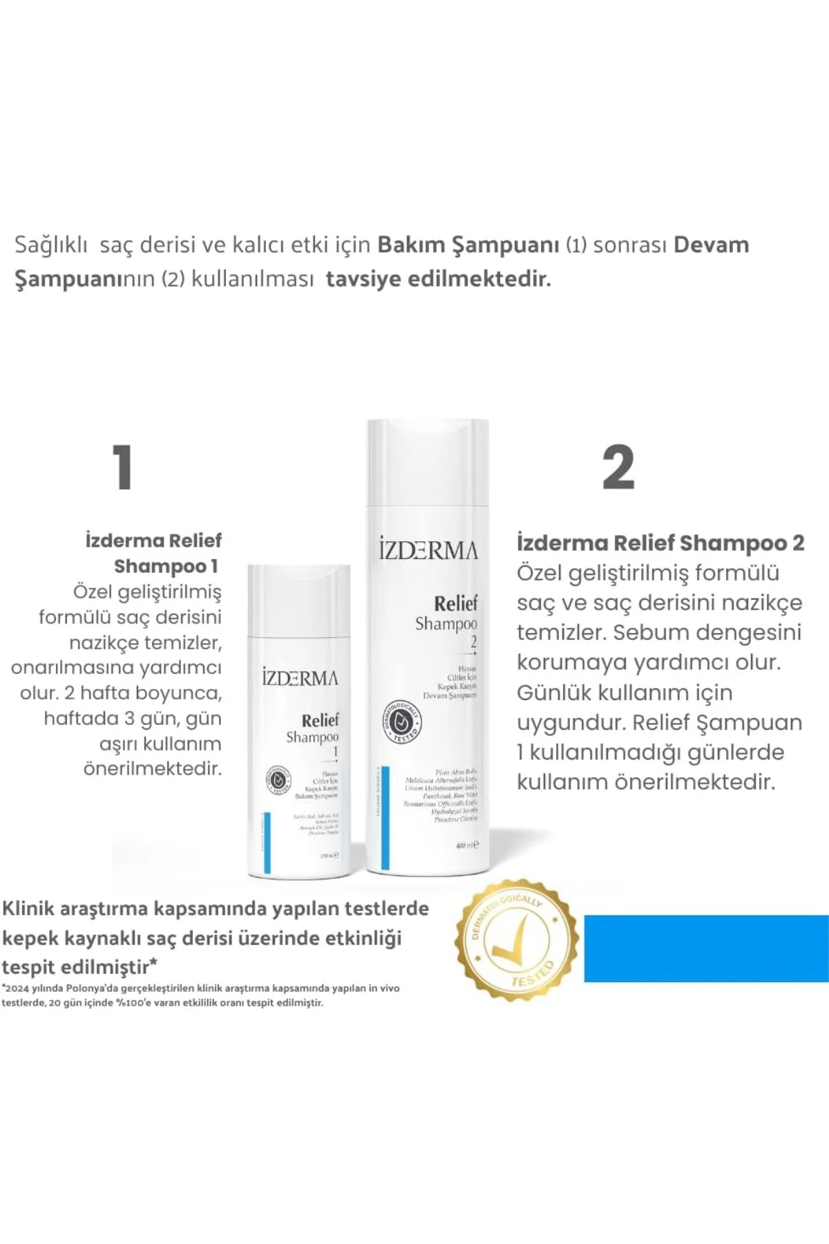 Cosmetic Relief Shampoo Kepek Karşıtı Bakım Ve Devam Şampuanı Ve 