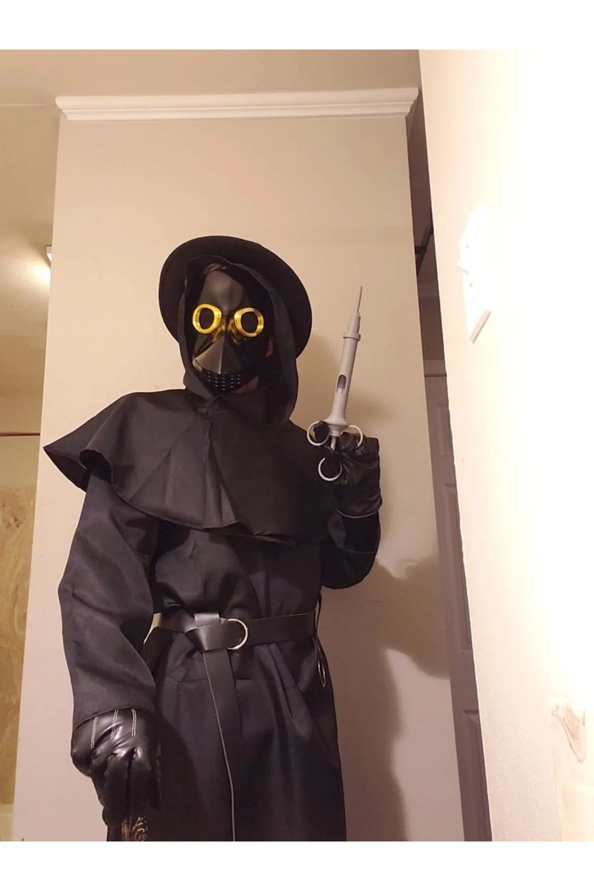 Cosplay Veba Doktoru Şırıngası Cosplay Oyuncak Şırınga