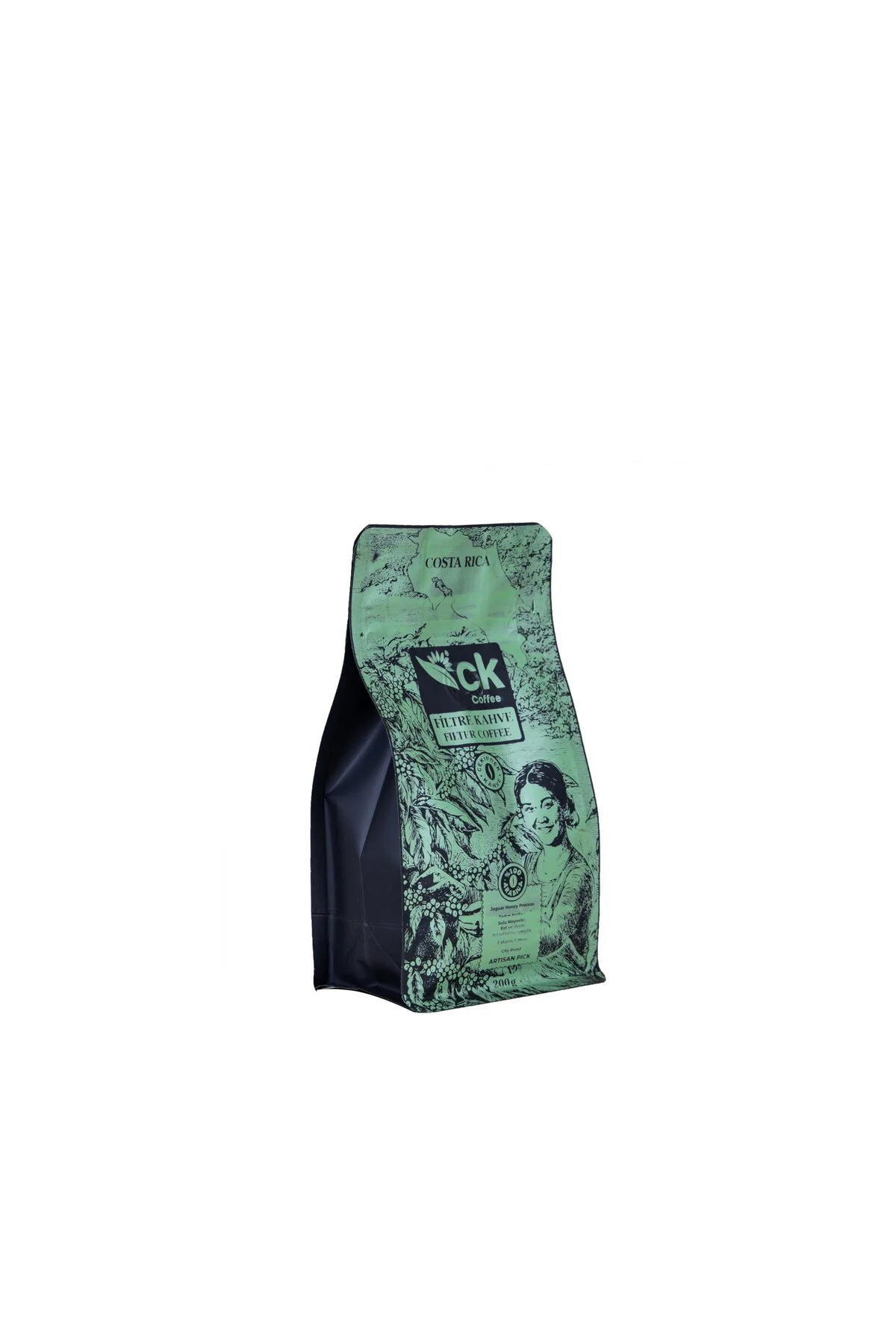 Costa Rica Çekirdek Filtre Kahve 200 g Costa Rica Çekirdek Filtre Kahve 200 g - Görsel 2