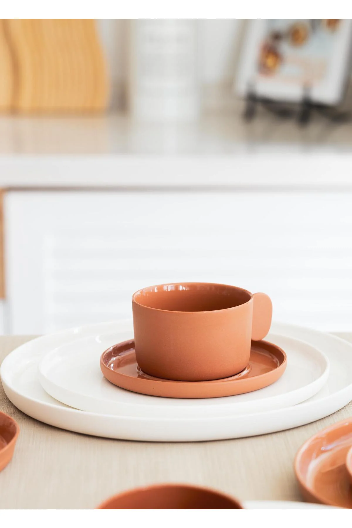 Cotta Limoges Çay Fincanı Terracota 250 ml