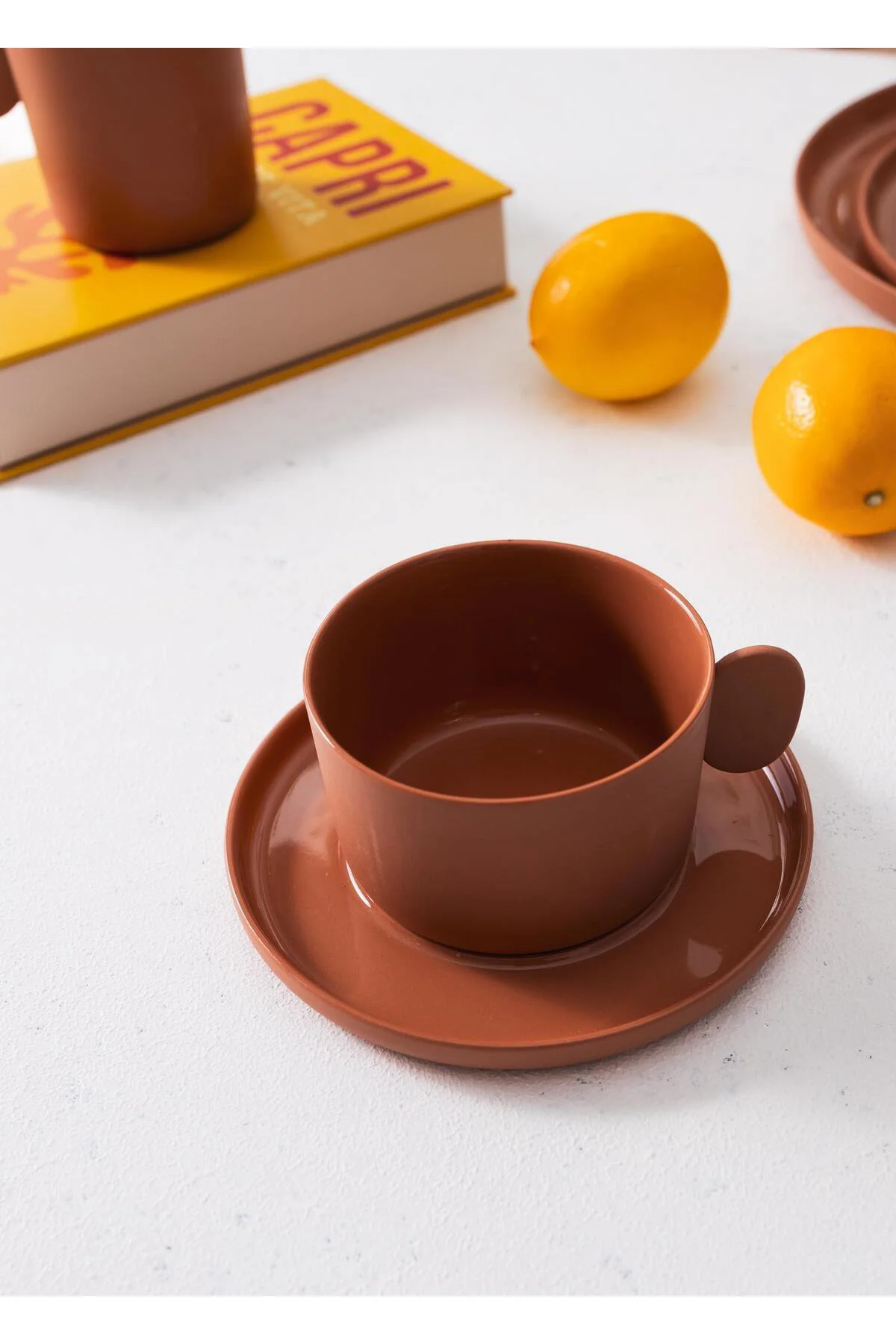 Cotta Limoges Çay Fincanı Terracota 250 ml