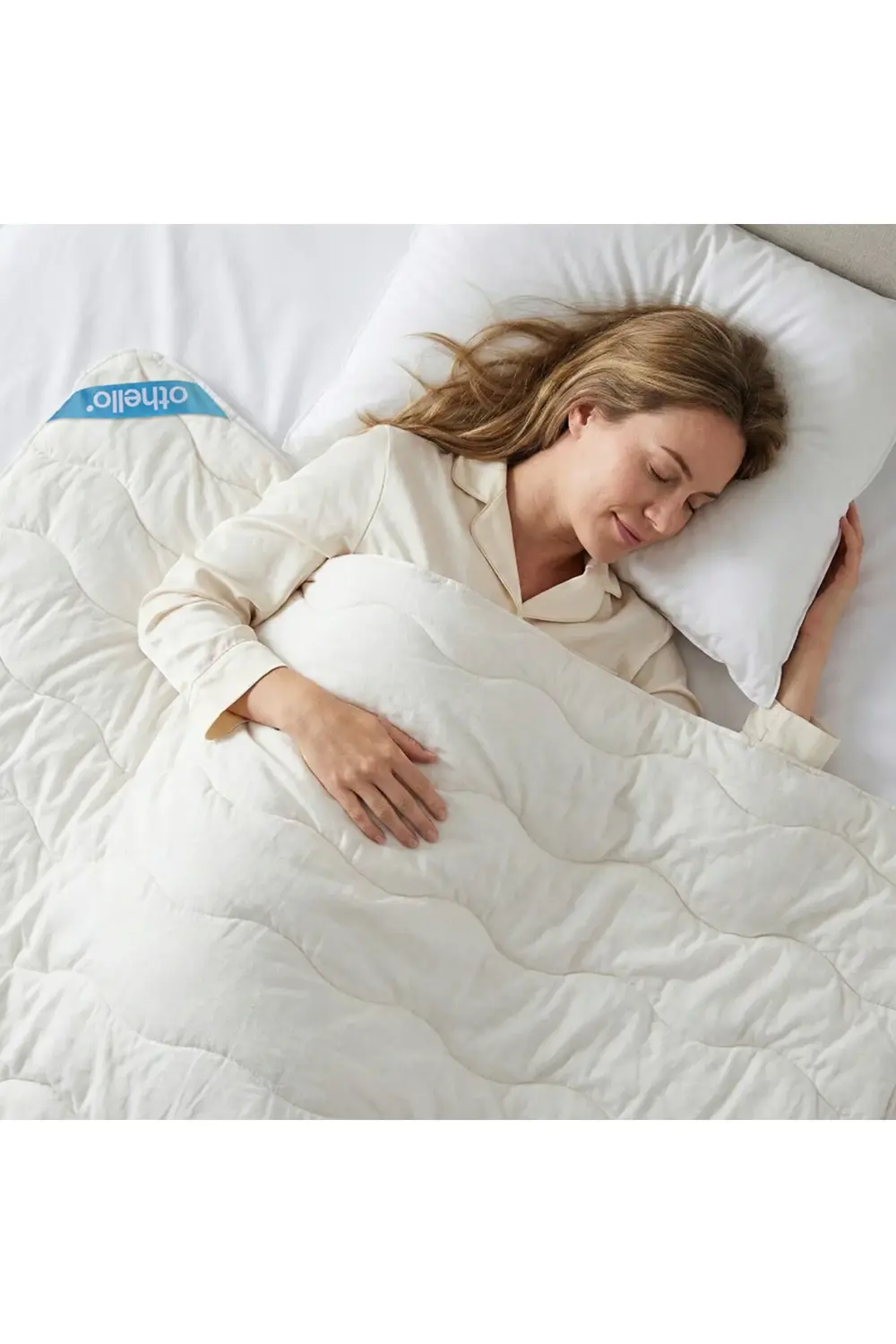 Cottina Pamuk Kumaş Pamuk Dolgu Yorgan 155x215 Cm