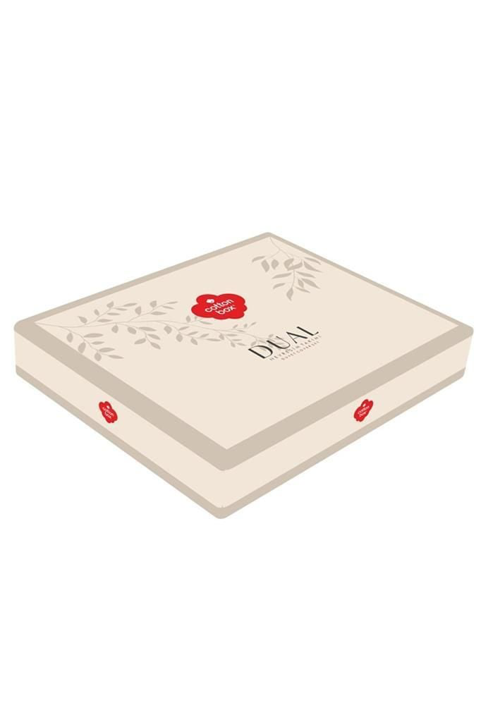 Cotton Box Dual Çift Kişilik Nevresim Takımı Lunt Antrasit