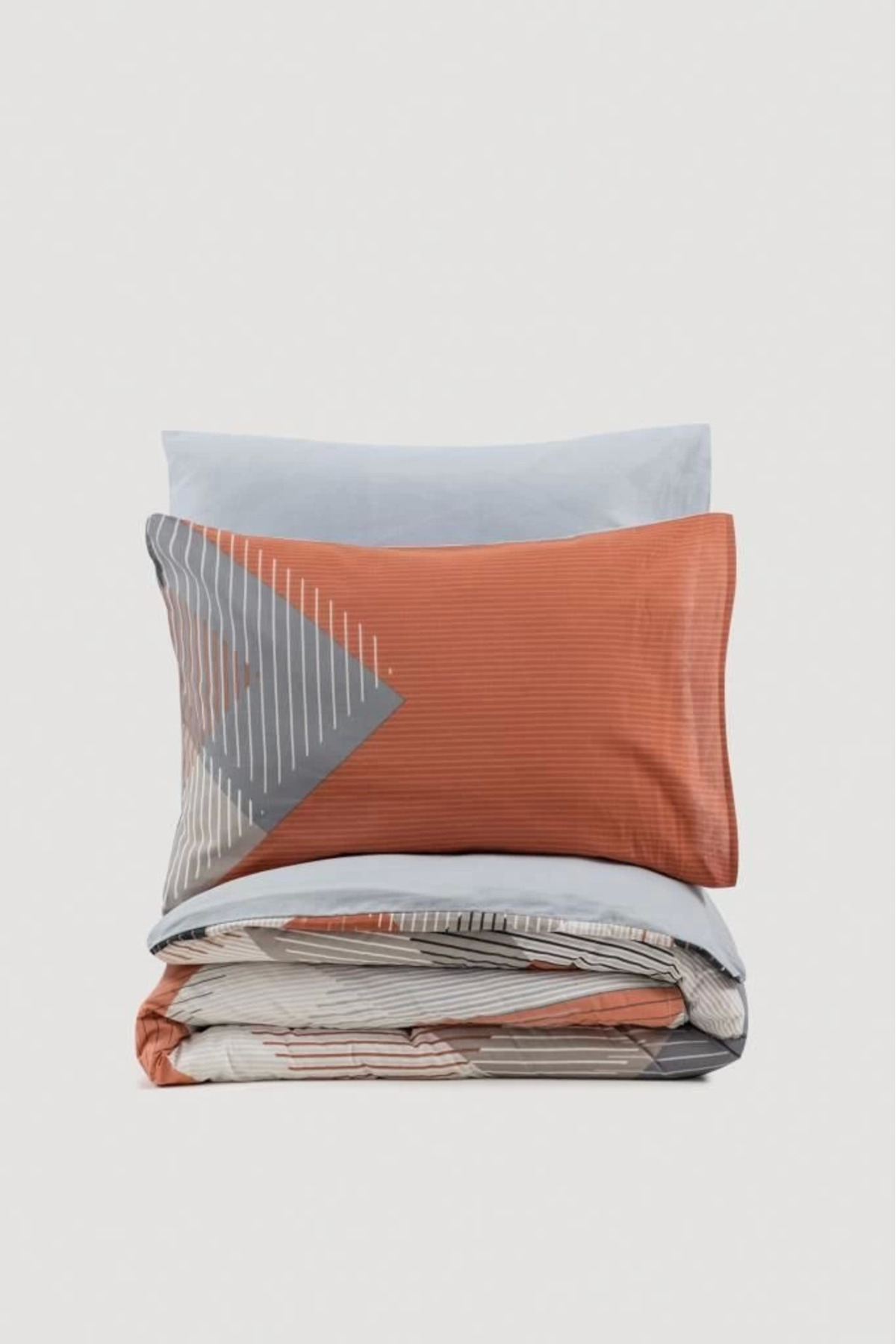 Cotton Box Ranforce Nevresim Takımı Çift Kişilik Joseph Mavi