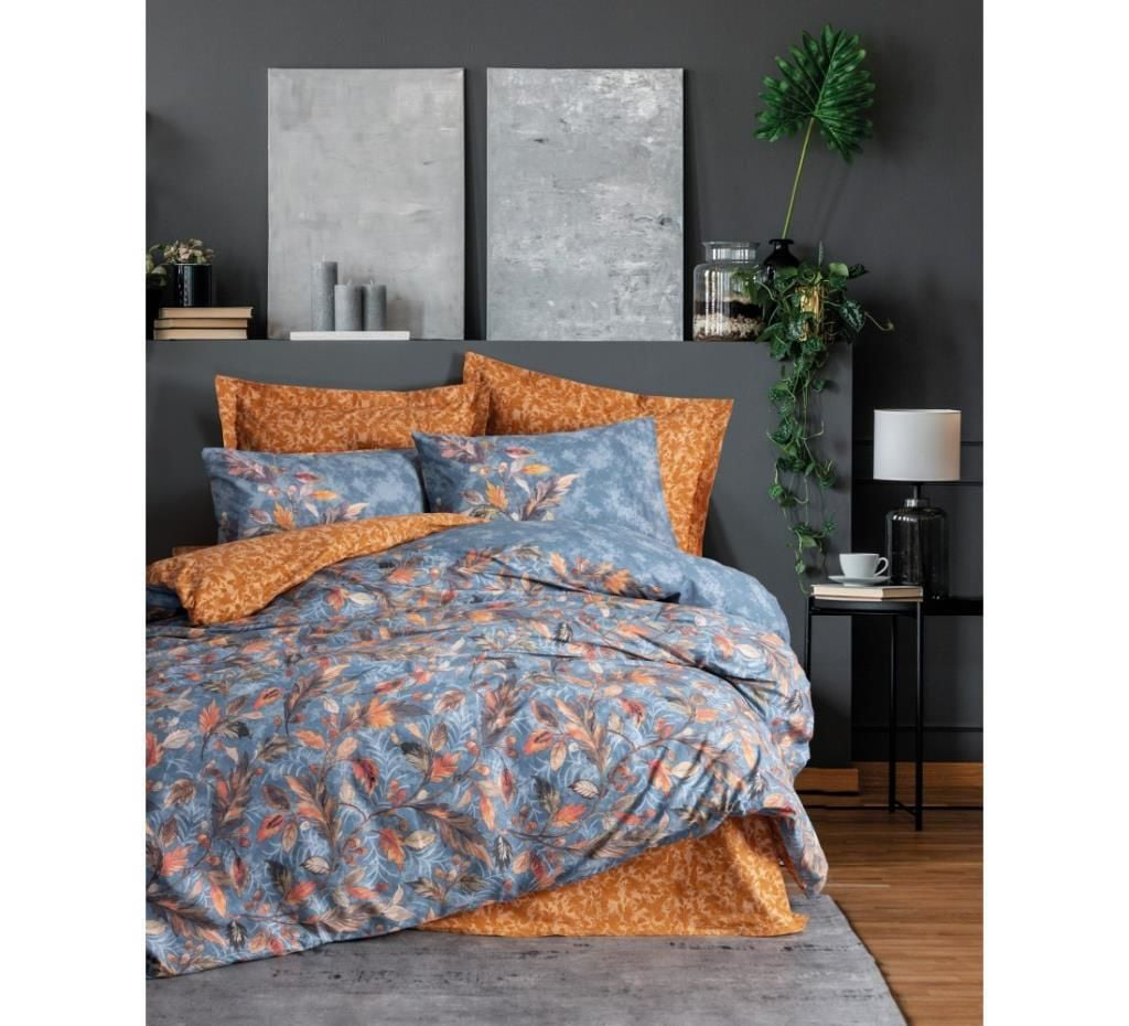 Cotton Box Tek Kişilik Modeline Nevresim Takımı Alekra Hardal Cotton Box Tek Kişilik Modeline Nevresim Takımı Alekra Hardal